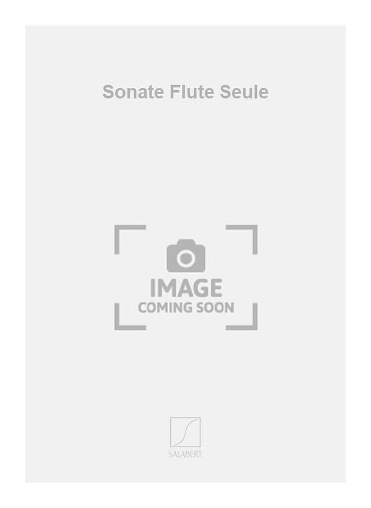 Sonate Flute Seule